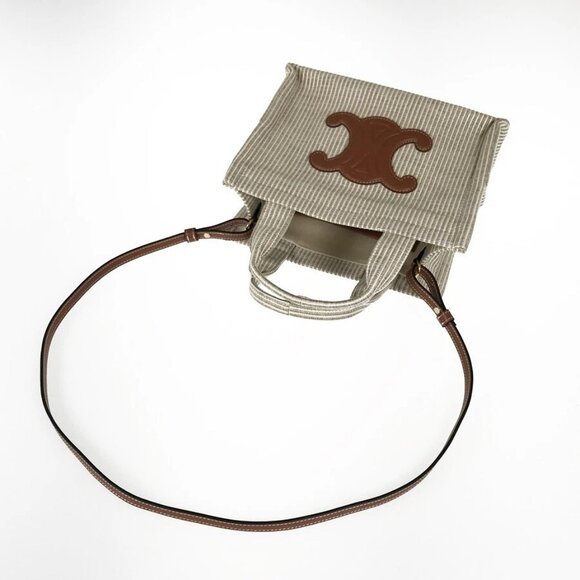 CELINE Triomphe Cabas Thais Small Tote bag - Picture 7 of 16